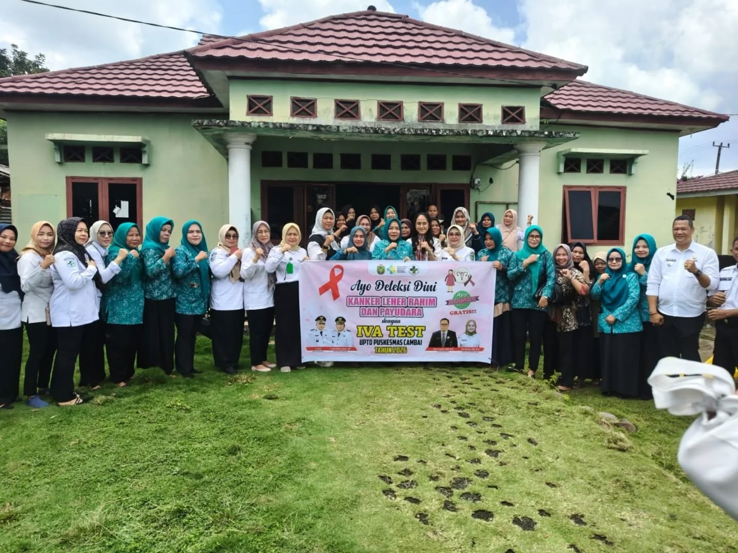 Pemeriksaan IVA di Pustu Sindur, Rabu, 11 Februari 2026