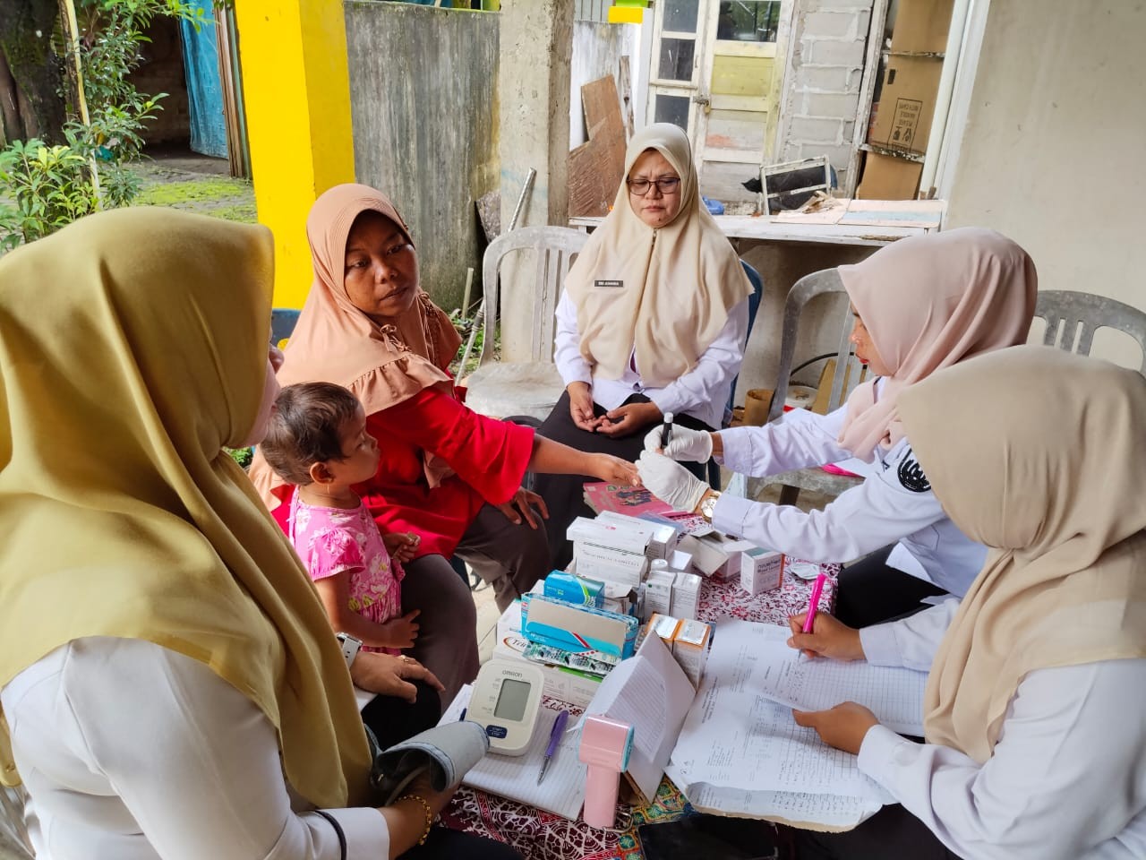 Deteksi Dini penyakit Tidak menular di posyandu ILP Kenari