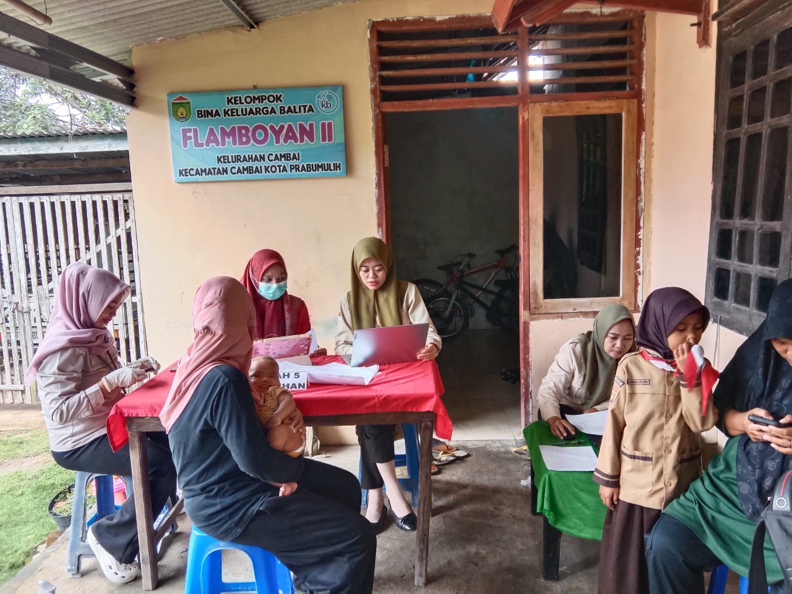 Deteksi Dini dan CKG Penyakit Tidak Menular di POsyandu ILP Anggrek Kelurahan Cambai