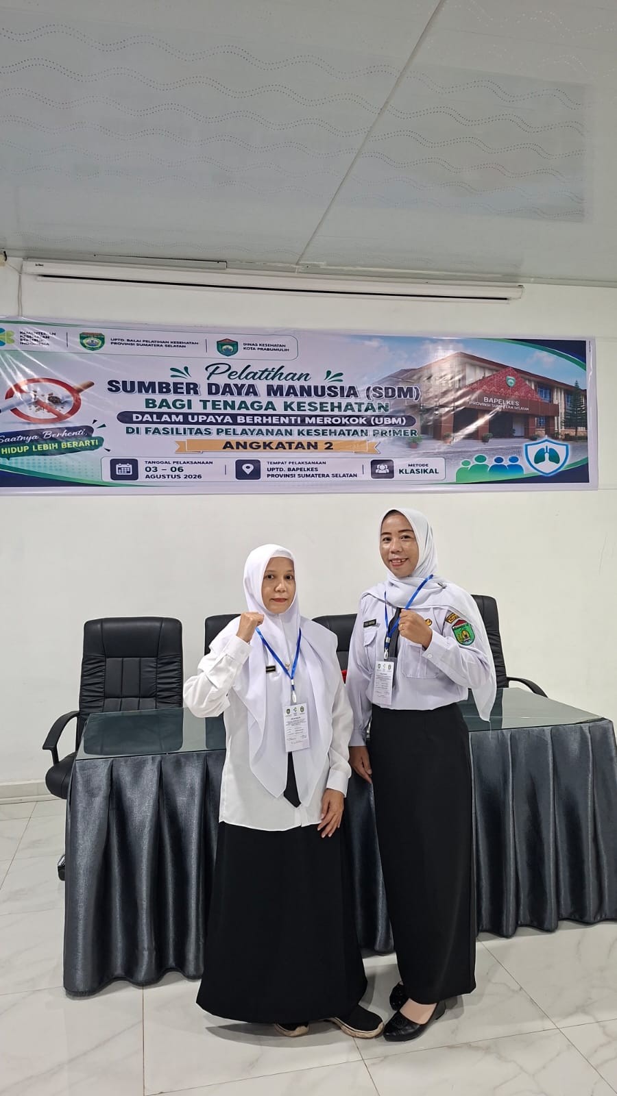 Pelatihan UBM Bapelkes palembang